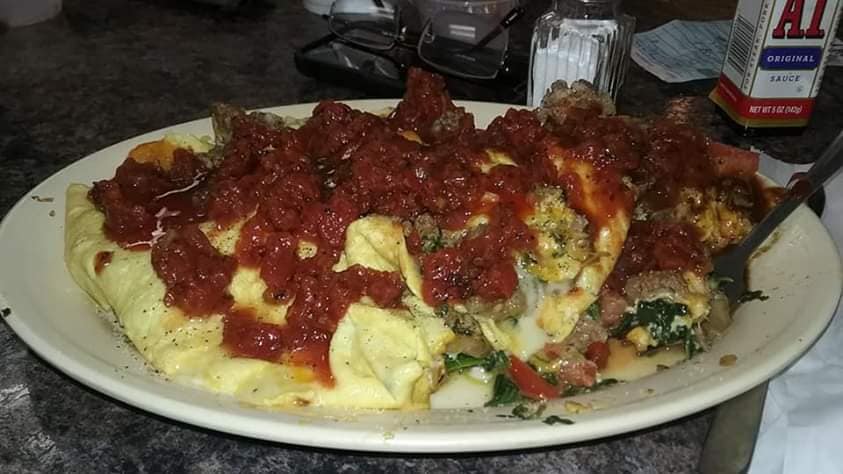 Omelette with Salsa